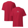 unisex-classic-tee-cardinal-front-and-back-6a102ba2e0ec0.jpg Euwarriors Tee (White Logo)