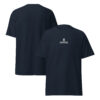 unisex-classic-tee-navy-front-and-back-6a102ba2e11f7.jpg Euwarriors Tee (White Logo)