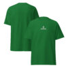 unisex-classic-tee-turf-green-front-and-back-6a102ba2e1347.jpg Euwarriors Tee (White Logo)