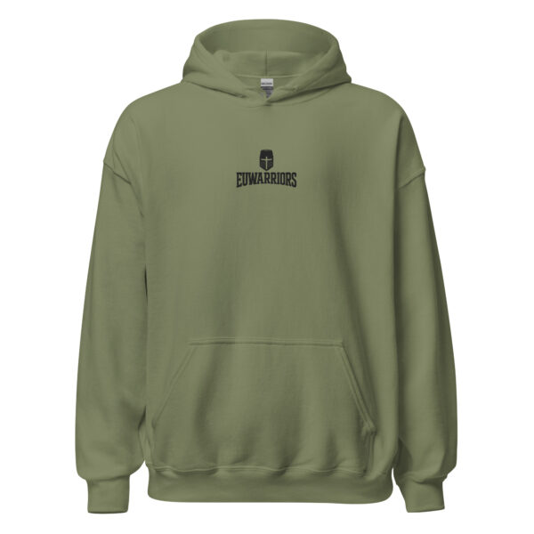 unisex-heavy-blend-hoodie-military-green-front-6a0b668b5f0b3.jpg Euwarriors Hoodie (Black Logo)
